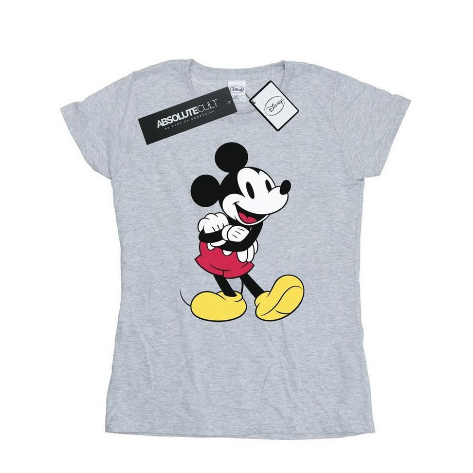 Disney Mickey Mouse T-Shirt Maniche Lunghe  