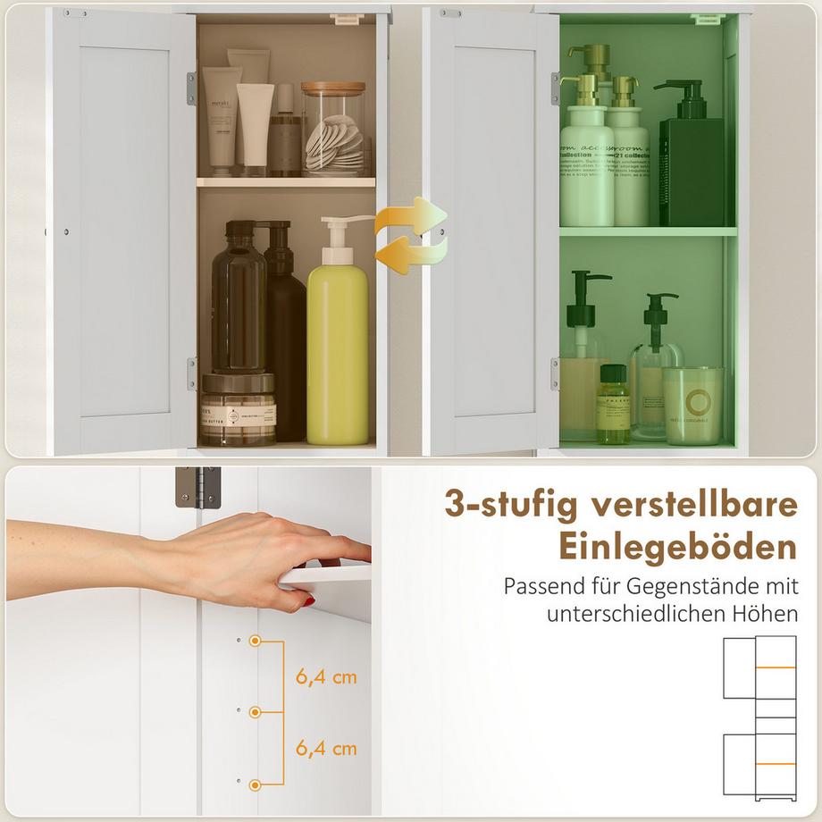 HOMCOM Badezimmerschrank  