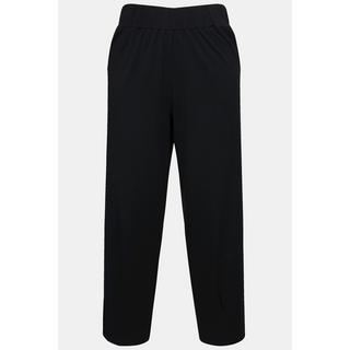 Ulla Popken  Pantalon d'intérieur, jambe carotte, taille élastique, coton bio 