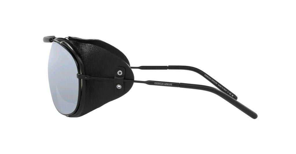 GIORGIO ARMANI AR 6139Q 300130 Green Mirror Silver Matte Black Occhiali da Sole  