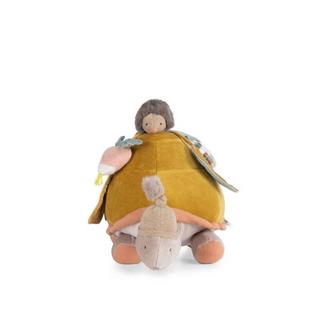 Moulin Roty  Grosse Aktivitätenschildkröte Trois Petits Lapins 