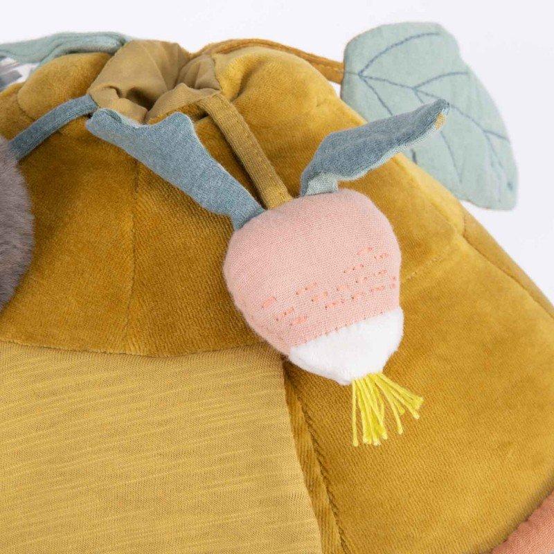 Moulin Roty  Grosse Aktivitätenschildkröte Trois Petits Lapins 