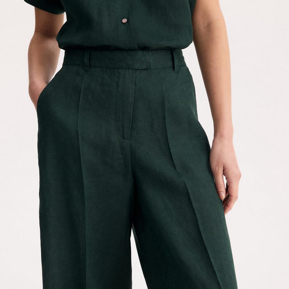 La Redoute Collections Pantaloni Larghi Lino  