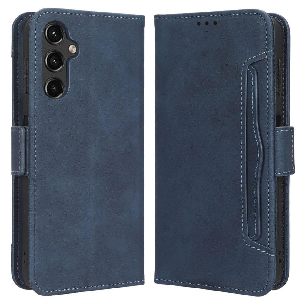 Cover-Discount  Galaxy A14 - Etui mit vielen Kartenfächer 