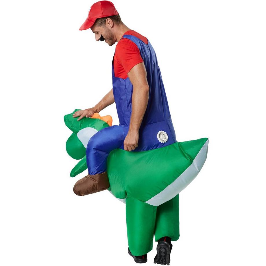 Tectake  Aufsitzkostüm italienischer Klempner 