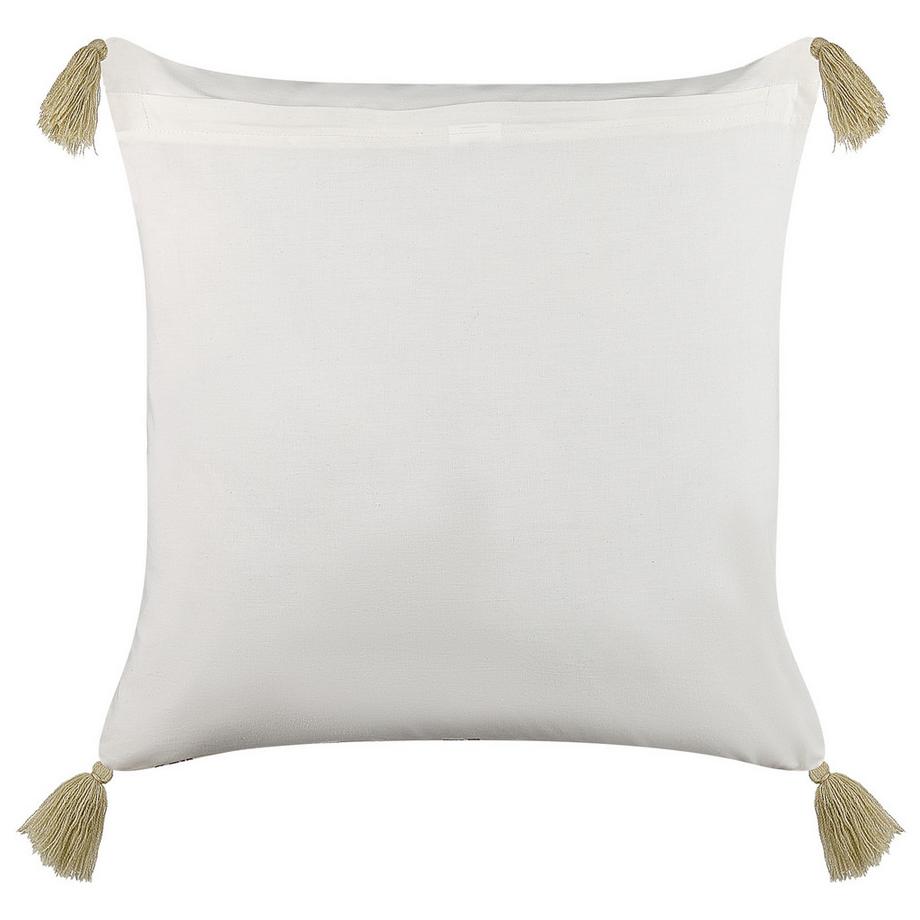 Beliani Lot de 2 coussins décoratifs en Coton  SETOSA  