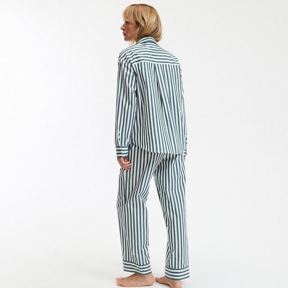 La Redoute Collections Pigiama a righe in popeline  