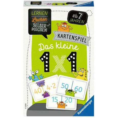 Ravensburger  Lernen Lachen Selbermachen Kartenspiel Das kleine 1x1 