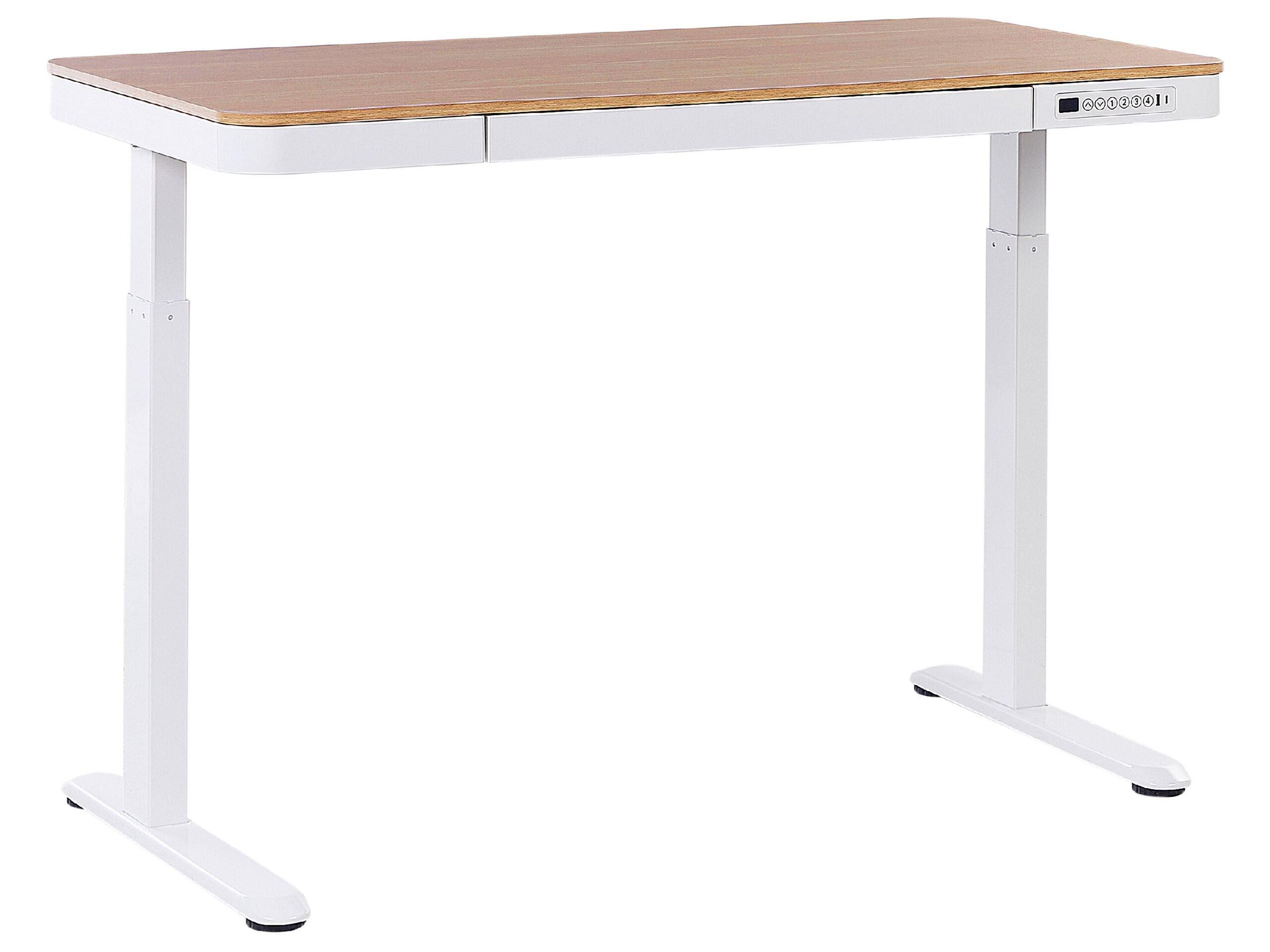 Beliani Table de bureau en Panneau de particules de bois Moderne KENLY  