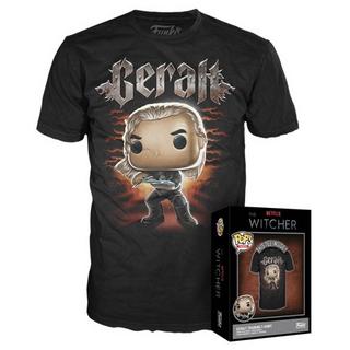 Funko  Funko POP! Boxed Tee (L) The Witcher: Geralt (EMEA) 