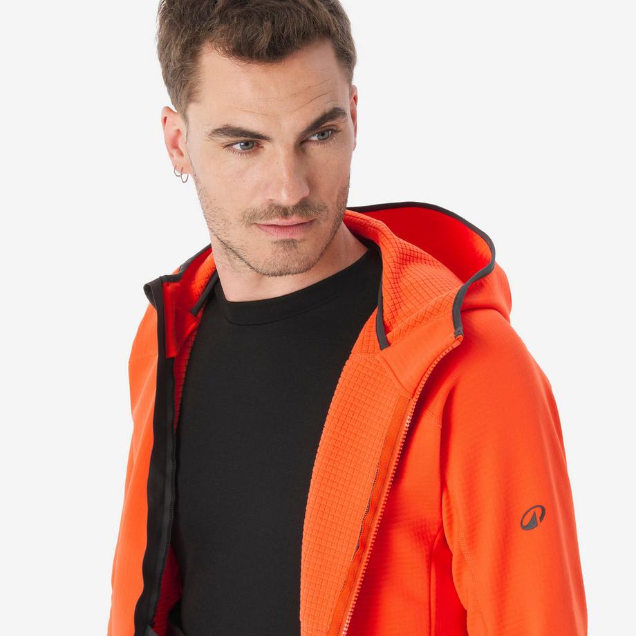 QUECHUA Fleece Wanderjacke  