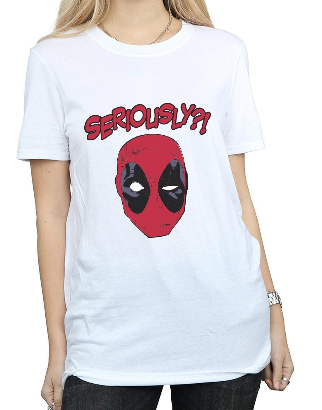 Deadpool  Tshirt SERIOUSLY 