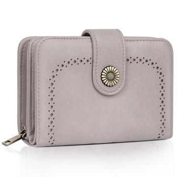 Brieftasche Große Kapazität PU-Leder Vintage Brieftasche