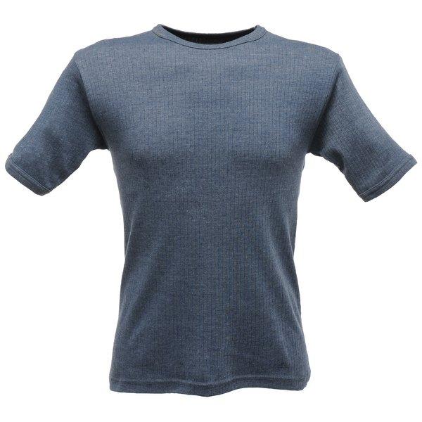 Image of Thermounterhemd, Kurzärmlig Herren Blau Denim S