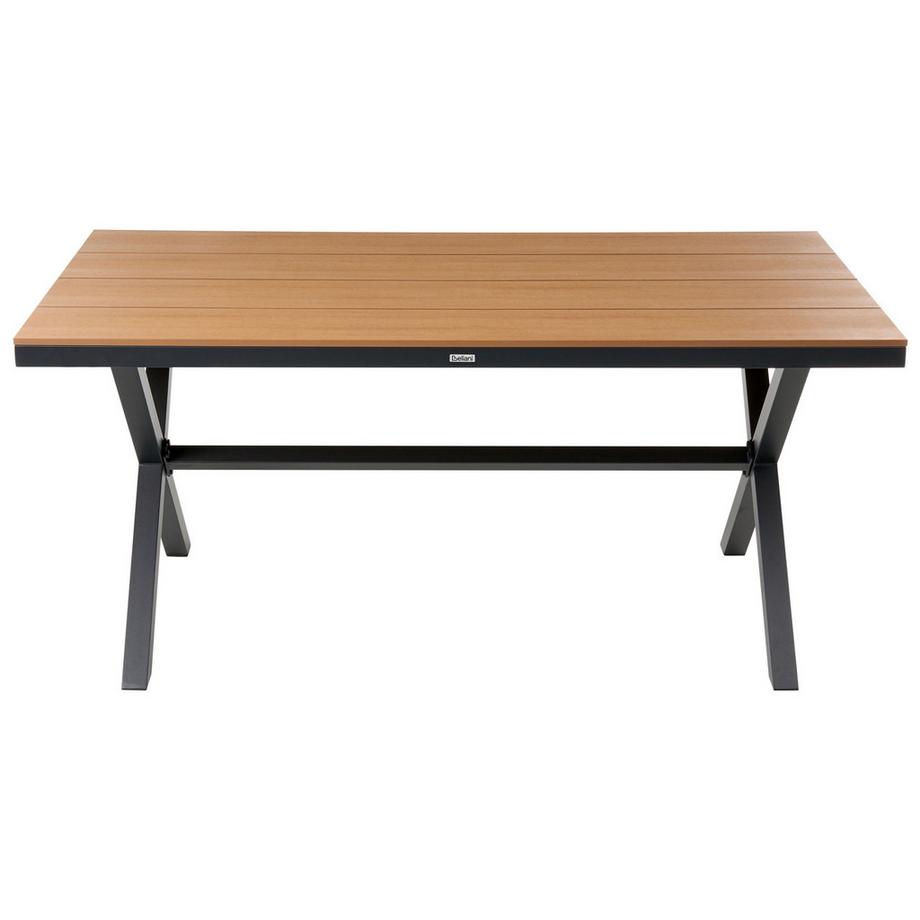 Beliani Gartentisch aus Kunstholz Modern TIANO  