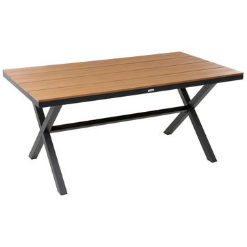 Table de salle à manger de jardin en Bois synthétique Moderne TIANO