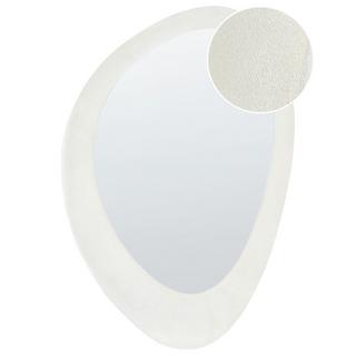 Beliani Miroir en Velours Moderne AUDES  