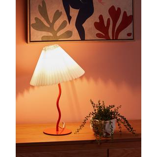 Beliani Lampe à poser en Métal Moderne ALWERO  