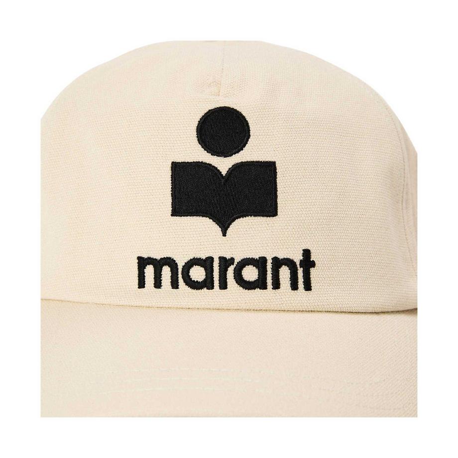 Isabel Marant Cappello Tyron con Logo a Contrasto  