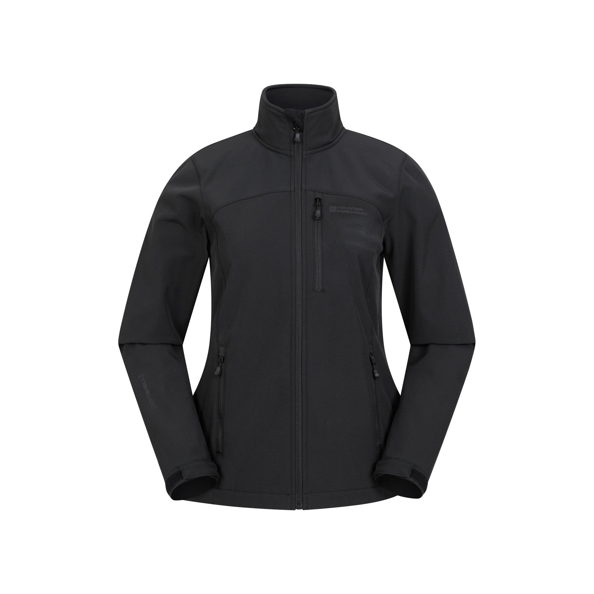 Image of Grasmere Softshelljacke Unisex Schwarz 34