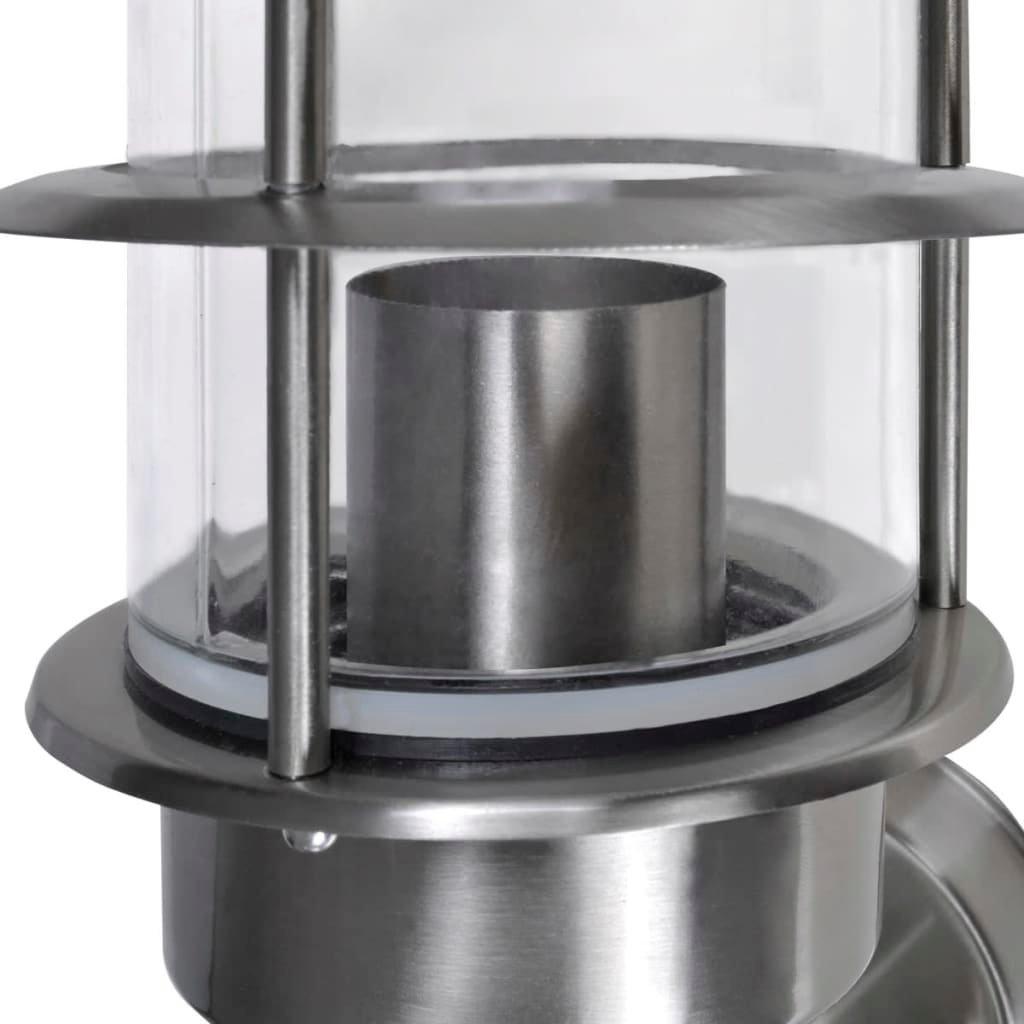 VidaXL Gartenlampe edelstahl  