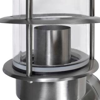 VidaXL Gartenlampe edelstahl  