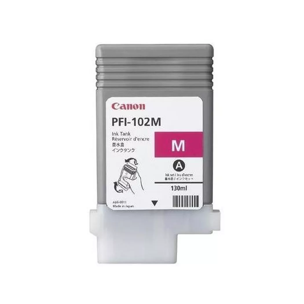 Canon – Tintenpatrone magenta PFI-102M iPF 700 130ml, One Size