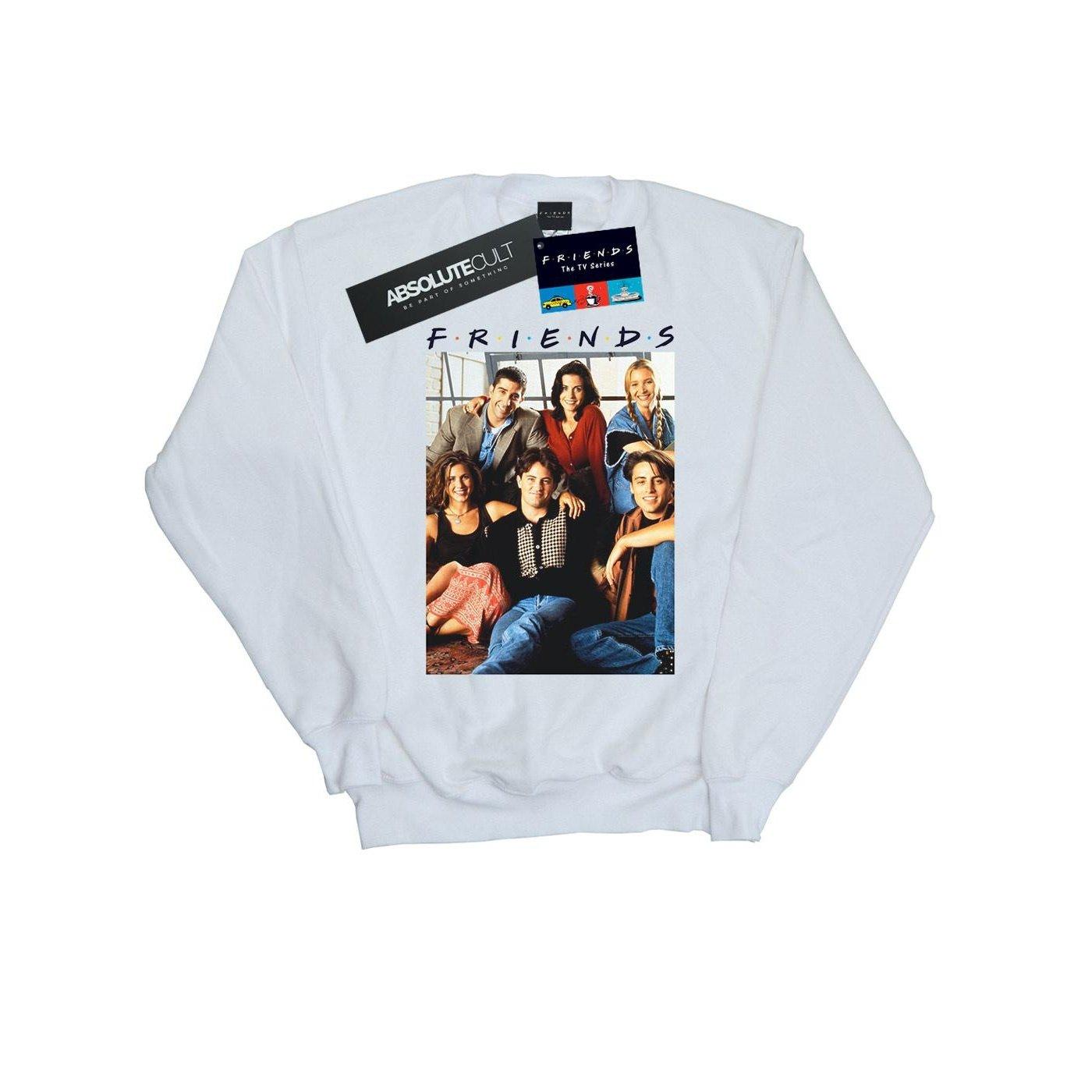Image of Group Photo Window Sweatshirt Damen Weiss XXL