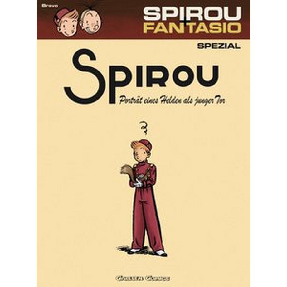 Spirou und Fantasio Spezial 8: Porträt eines Helden als junger Tor Bravo, Émile; Budde, Martin (Übersetzung) Copertina rigida 
