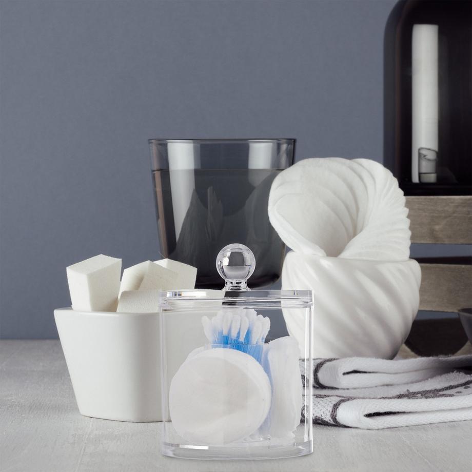 B2X Ensemble de rangement avec 3 cotons-tiges  