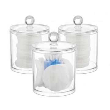 Ensemble de rangement avec 3 cotons-tiges