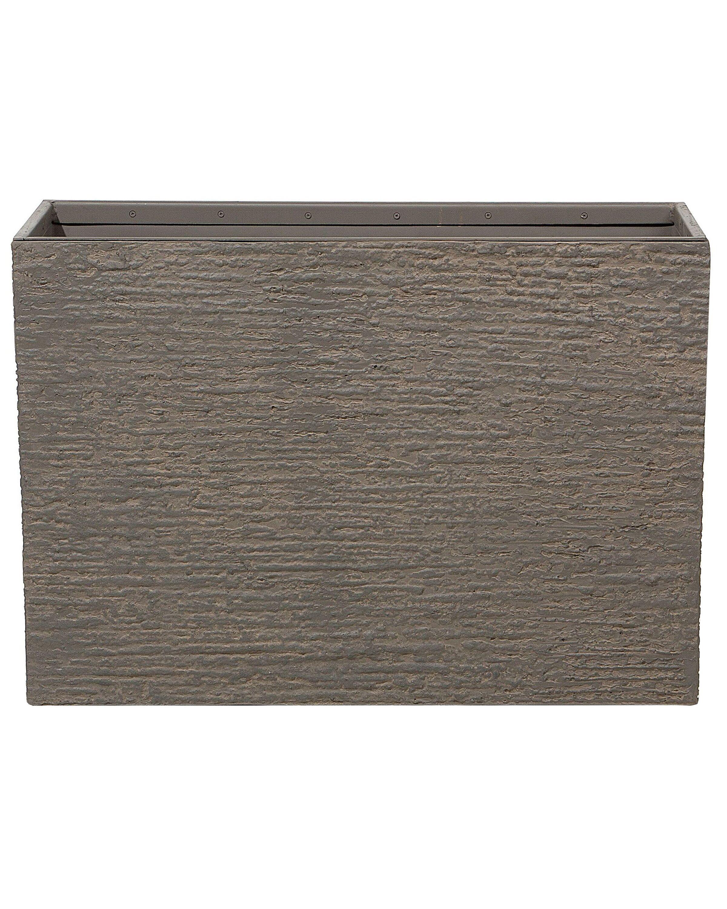 Image of Grosser Blumentopf aus Steingemisch Rustikal EDESSA Grosser Blumentopf aus Steingemisch Rustikal EDESSA