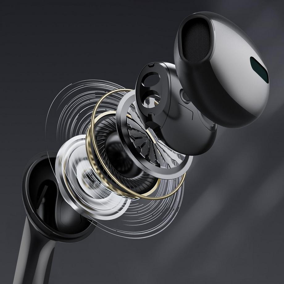 Avizar  Auricolari USB-C cablati nero 