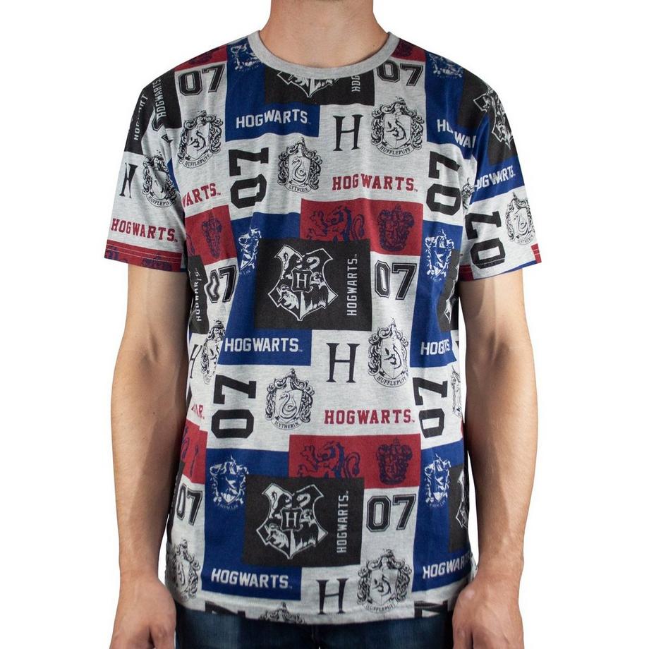 Harry Potter Hogwarts Aufnäher T-Shirt  