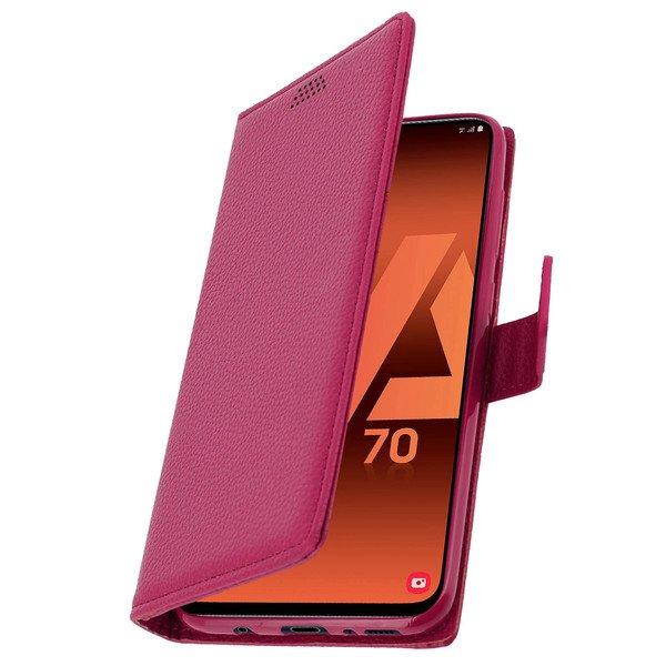 Avizar  Custodia Flip Galaxy A70 Rosa 