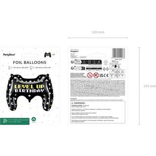 Pricenet  Palloncino foil Gamepad 72x52cm 