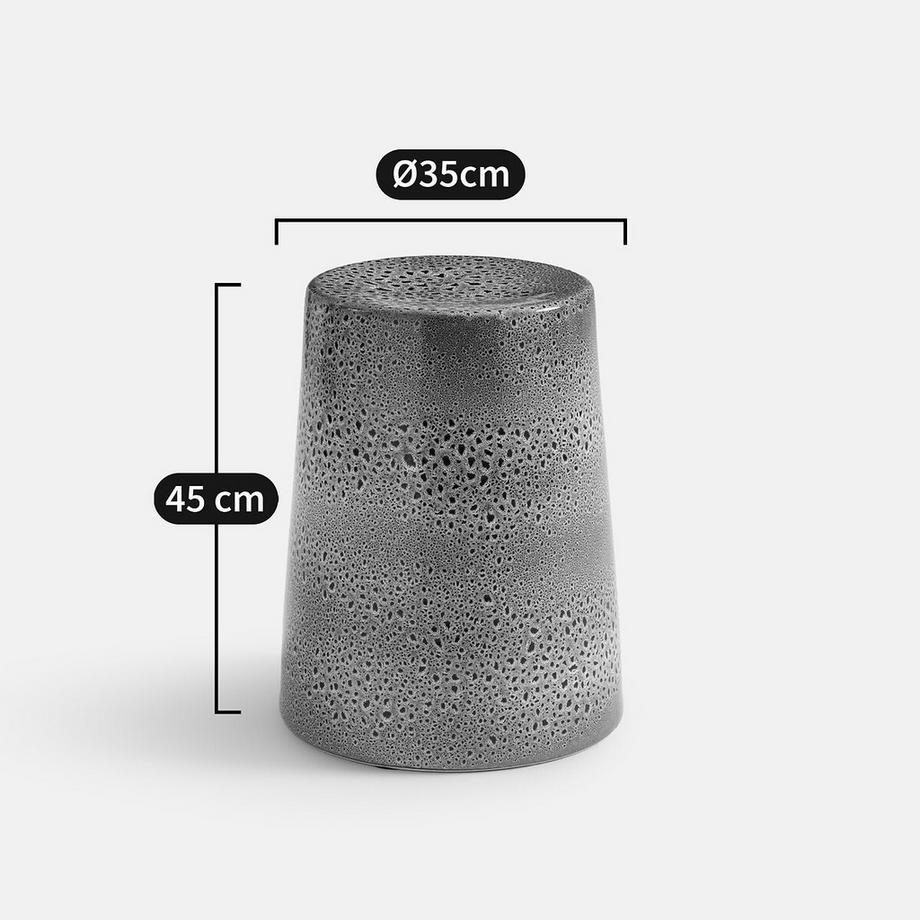 La Redoute Intérieurs Beistell- oder Nachttisch glasierte Keramik  