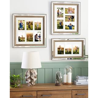 Beliani Cornice per 6 foto en Vetro Glamour SINTA  