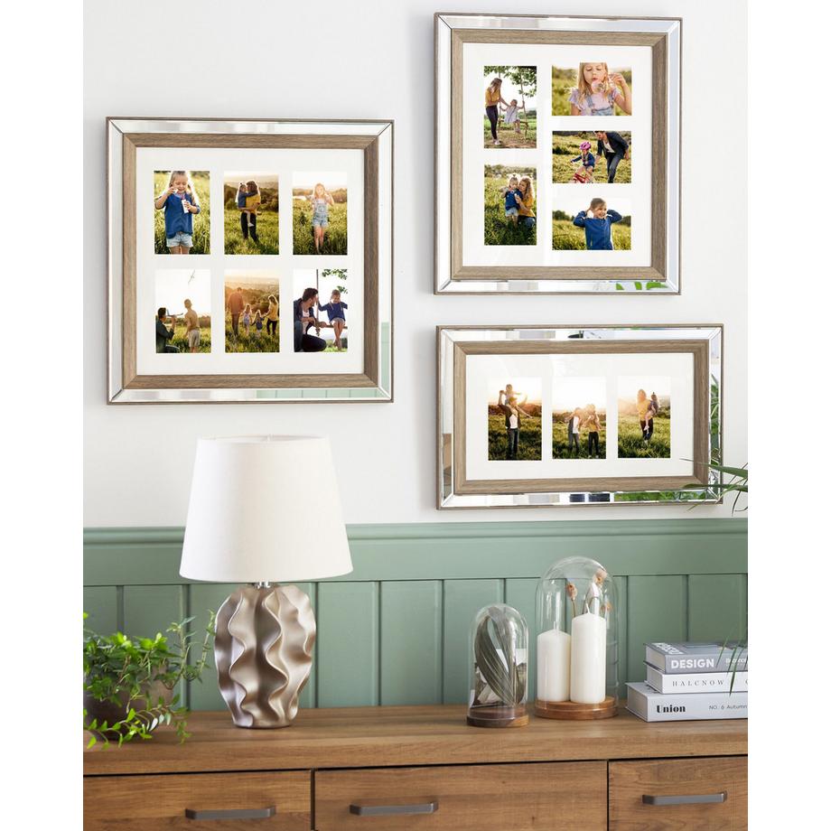 Beliani Cadre photo en Verre Glamour SINTA  