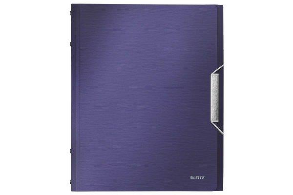 Image of LEITZ Ordnungsmappe Style A4 39950069 titan blau für 200 Blatt LEITZ Ordnungsmappe Style A4 39950069 titan blau für 200 Blatt
