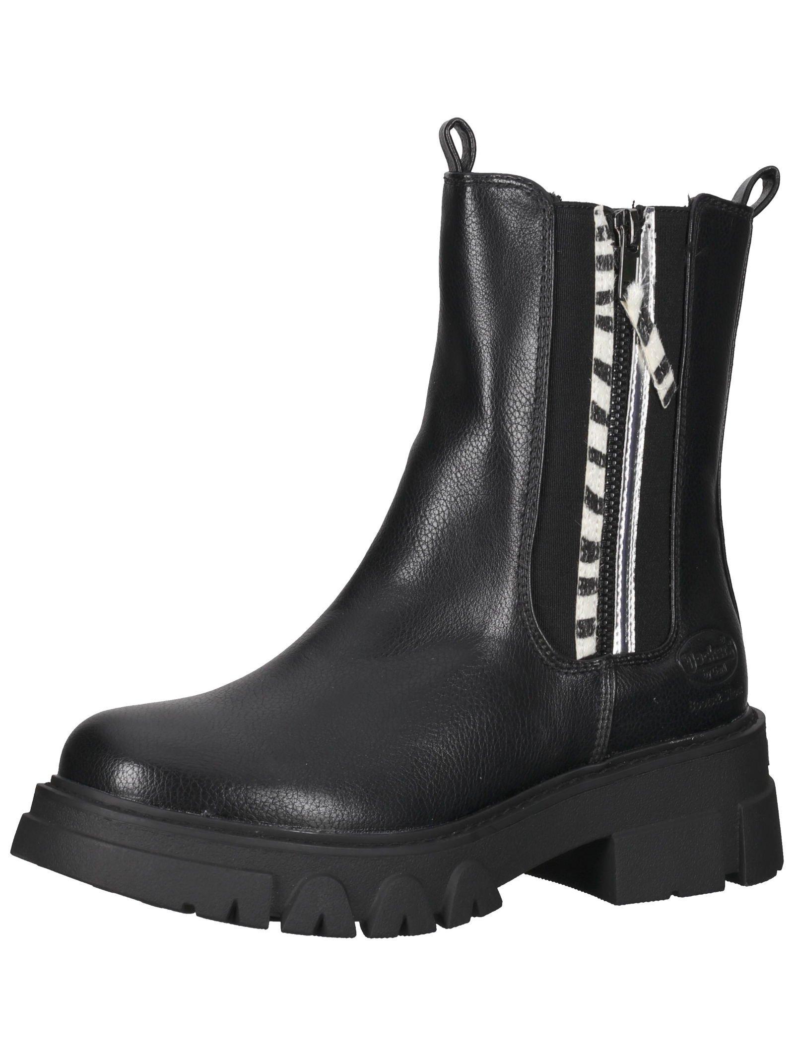 Image of Stiefelette 49pu302-800 Damen Schwarz 39