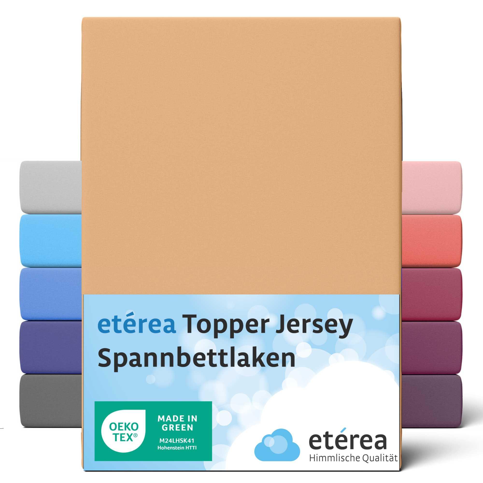 etérea Himmlische Qualität Topper Lenzuolo da camera in jersey comfort  