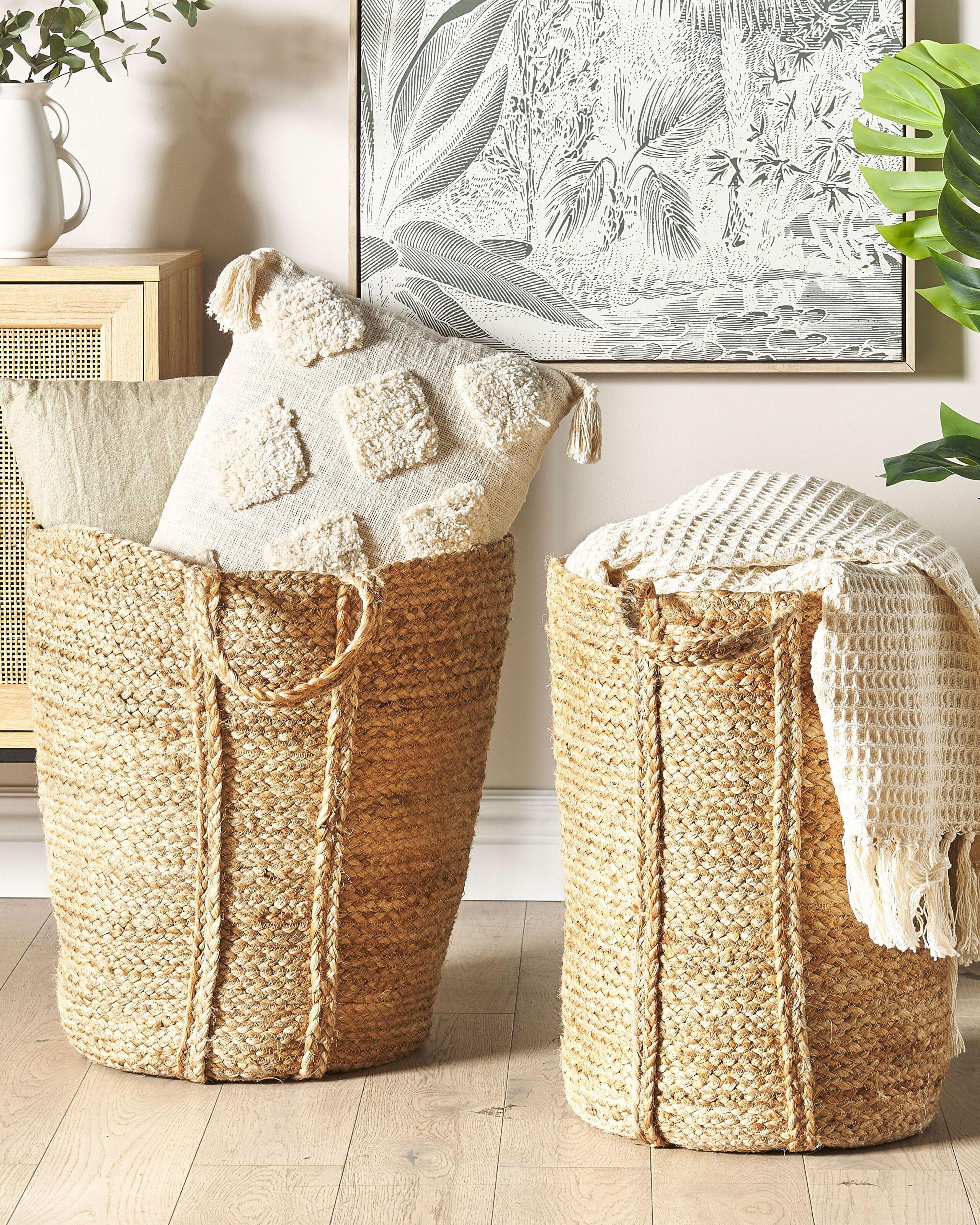 Beliani Accessoires en Jute Boho ORNACH  