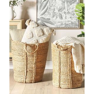 Beliani Accessoires en Jute Boho ORNACH  