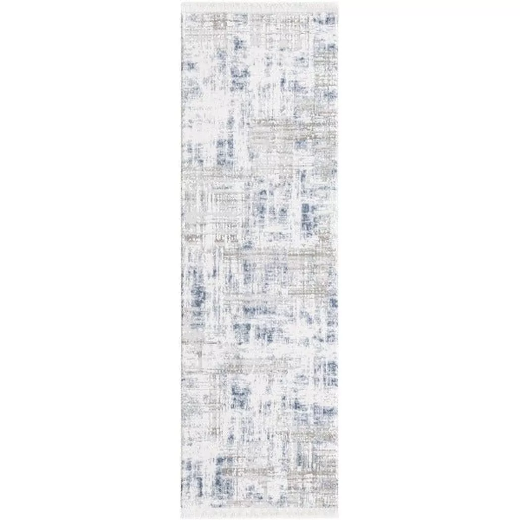 Hadorn - Teppich Davos Miracle, 60x180 cm, Blau