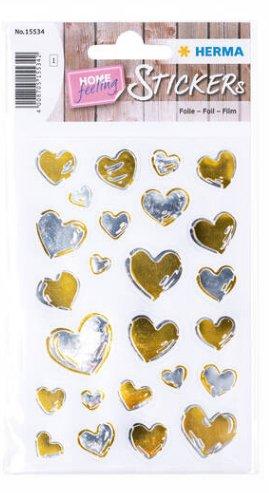 Image of Hearts Aufkleber für Kinder Multicolor