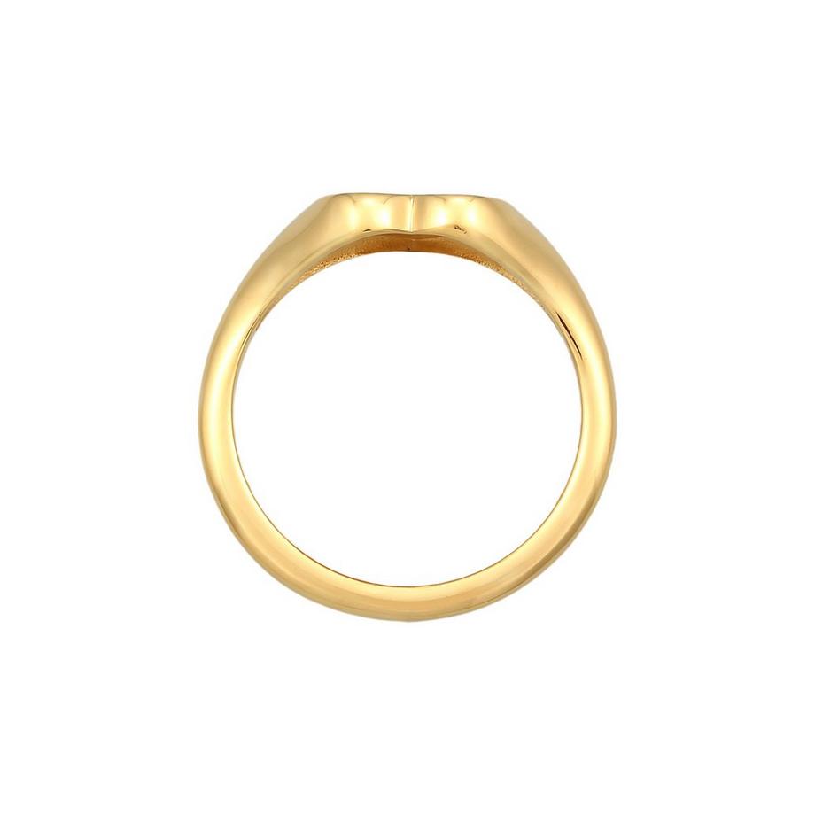 Elli  Ring Herz Liebe Siegelring 