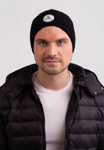 CASH-MERE.CH Kaschmir Zopfmuster Mütze  