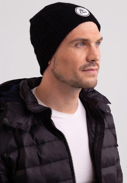 CASH-MERE.CH Berretto in Cashmere a Treccia  