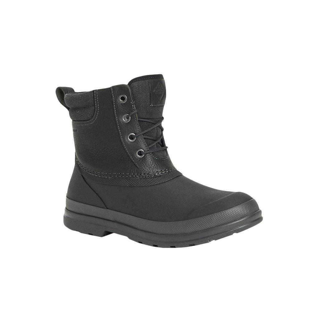 Image of Gummistiefel Originals Duck Lace, Leder Damen Schwarz 38